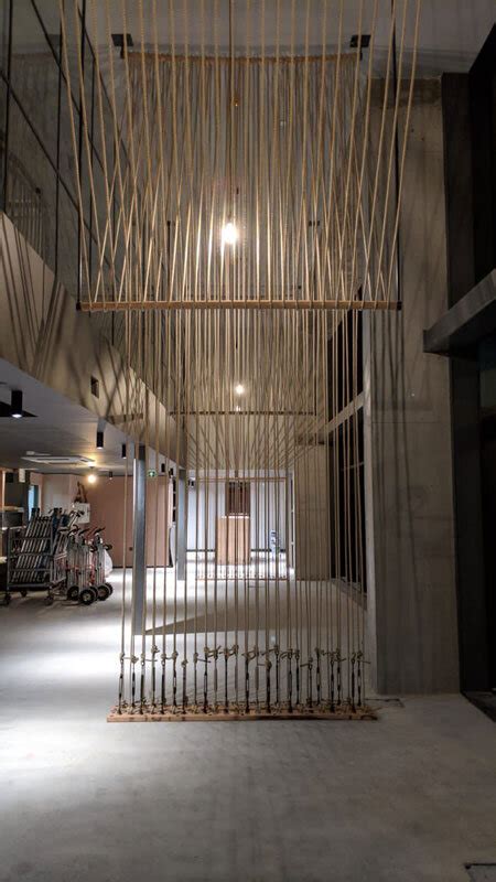 Make It London Architecture Rope Art Installation For Kibre Studios