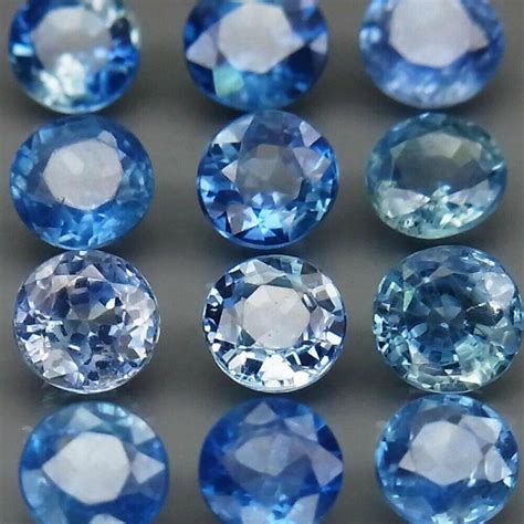 Sold Price Natural Blue Sapphire 12pcs441ct Invalid Date Pst