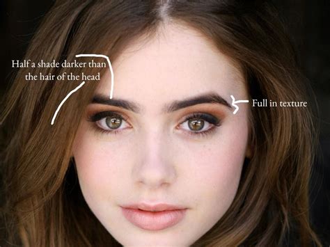 Lily Collins Eyebrows Before And After