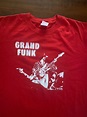 Vintage Original Grand Funk Railroad Band Tee Shirt Red Mens | Etsy