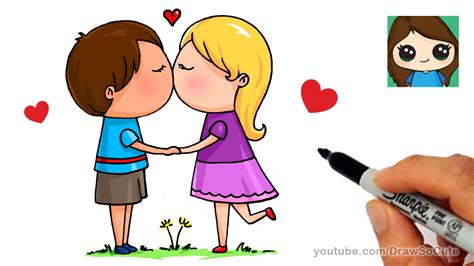 Cute Kissing Drawings ~ Pict Art