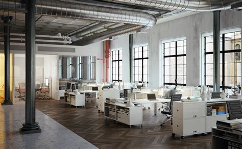 Industrial Style Office Designs Key Concepts To Consider For The