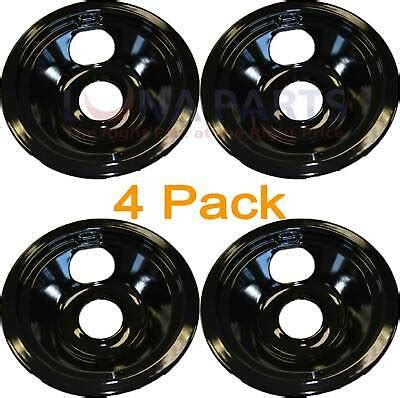 Installing a cooktop and an oven separately, rather than having a full range. 4 Pack Electric Stove Range Cooktop 6" Black Burner Drip ...