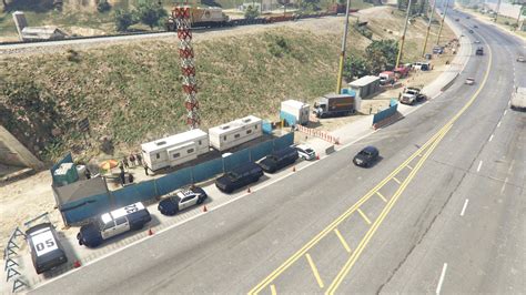 Police Checkpoint Menyoo Map Gta Mods