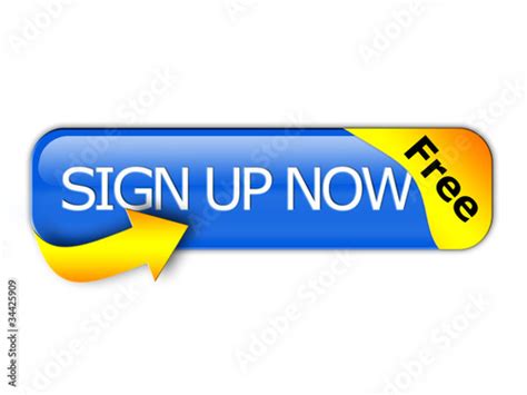 Sign Up Now Free Button Buy This Stock Illustration And Explore