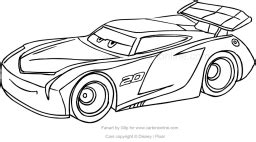 Most of boys and girls very much like to color coloring pages with animals, therefore we have collected a large number of different pictures with images of animals, which can be downloaded and printed easily. Jackson Storm Coloring Page - childrencoloring.us
