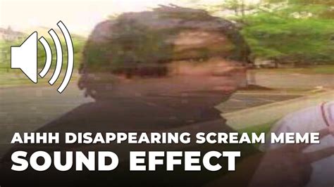 Ahhh Disappearing Scream Meme Sound Effect Download Free Mp3 Mp3