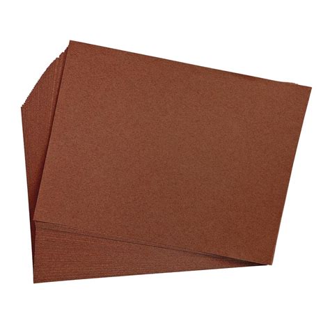 Dark Brown 12 X 18 Heavyweight Construction Paper