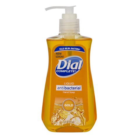 Save On Dial Liquid Hand Soap Antibacterial With Moisturizer Gold Pump