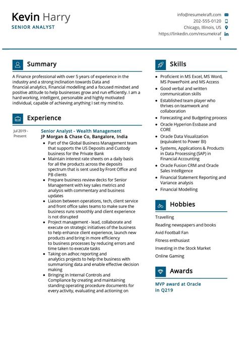 Business Analyst Resume Skills Printable Resume Template In My XXX