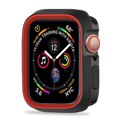 Finally picked up an apple watch? Luxmo - For Apple Watch 4 Case Cover 40mm, TPU Shockproof ...