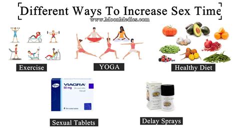 Different Ways To Increase Sex Time Blog Moon Medics