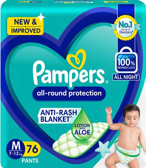Buy Pampers Baby Dry Pants Medium Diapers 76 Online And Get Upto 60 Off