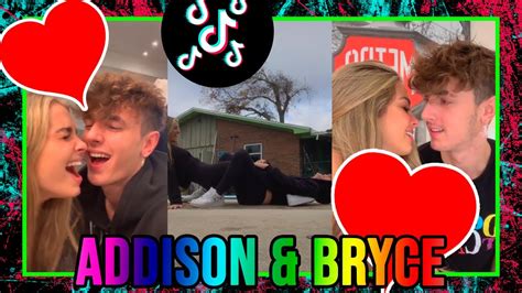 💞 Addison Rae And Bryce Hall 💞 Tiktok Together Compilation January 2020 Youtube