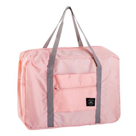 Generic Large Foldable Storage Bag Zipper Travel Laundry Shopping