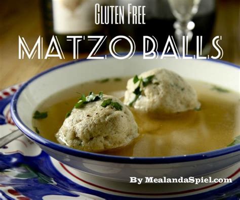 Do not use olive oil. Gluten-Free Matzo Balls | Jewish recipes, Matzo meal ...
