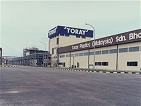 Is in the sectors of: History | Toray Group in Malaysia | TORAY