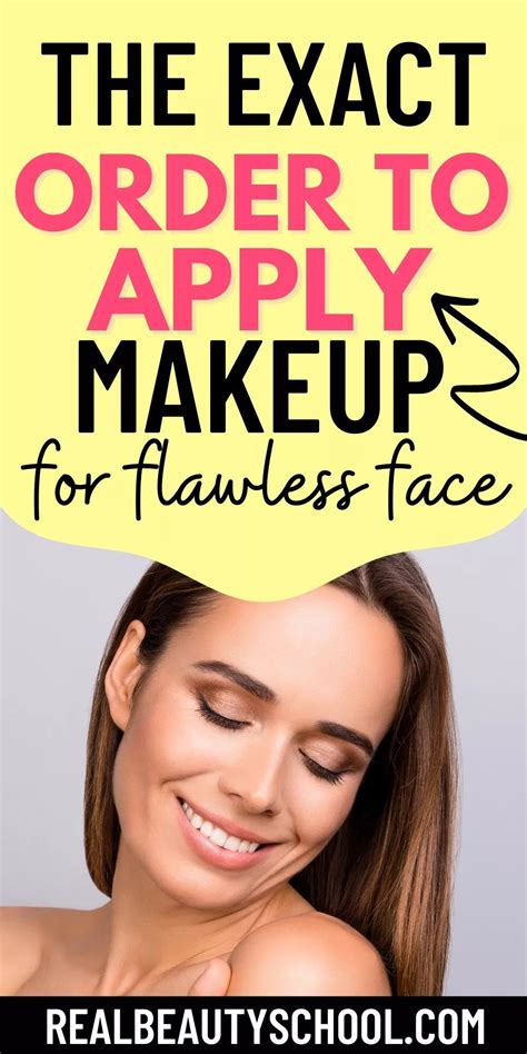 Are You Applying Makeup In The Right Order Complete Guide In 2021 How To Apply Makeup