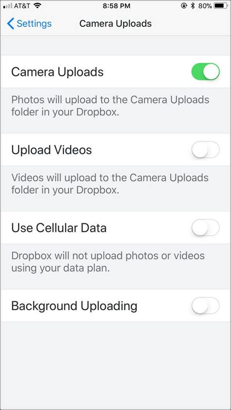 Resuming Camera Uploads With Dropbox The New York Times