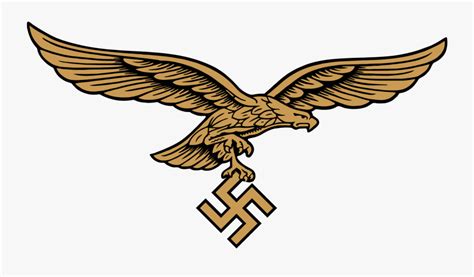 Nazi Eagle Png Luftwaffe Eagle Free Transparent Clipart Clipartkey