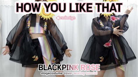 Engdiy How You Like That Blackpink Ros S Hanbok Cover