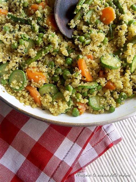 Quinoa Con Verdure Ricetta Vegana Mirepoix La Cucina Delle Verdure