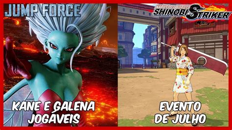 Primeiras Imagens De Kane E Galena Jogáveis No Jump Force Evento De