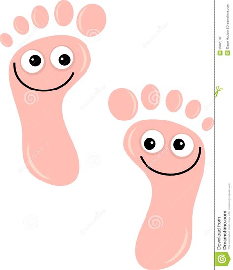 Happy Feet Stock Illustration Illustration Of Walk Illustration 8202578