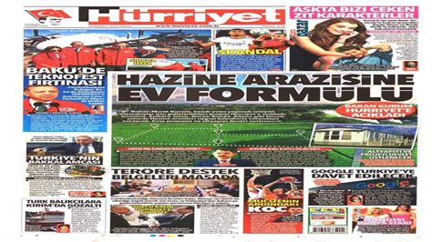 29 Mayıs Pazar gazete manşetleri Hazine arazisine ev formülü Bakan