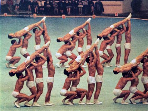 Czechoslovakian Gymnasts 1960s Gymnastics Wrestling Male