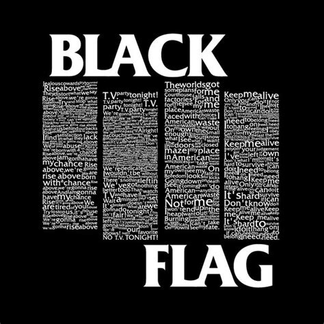 Black Flag Poster Punk Bands Logos Black Flag Band Punk Rock