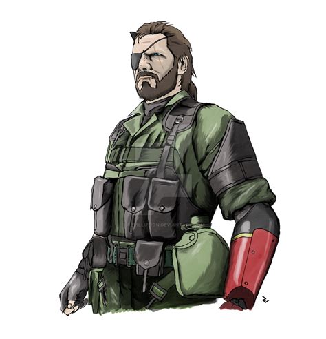 Metal Gear Solid V Venom Snake Big Boss By Revillution On Deviantart
