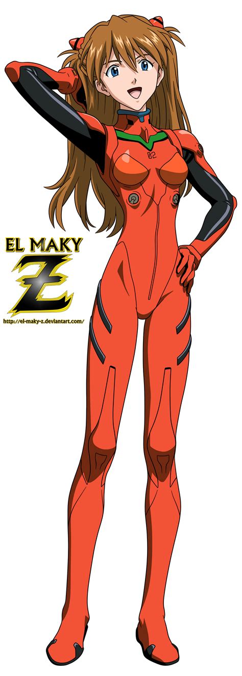 Asuka Langley Soryu By El Maky Z On Deviantart Neon Evangelion Asuka