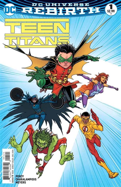 Dc Comics Rebirth Spoilers And Review Teen Titans 1 Titans 4 And The