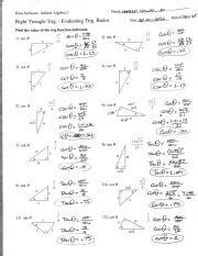 Used when you know the length of one or more sides in a right triangle and are looking for the angle measures of the triangle. Homework help ratios of triangles - mfacourses451.web.fc2.com