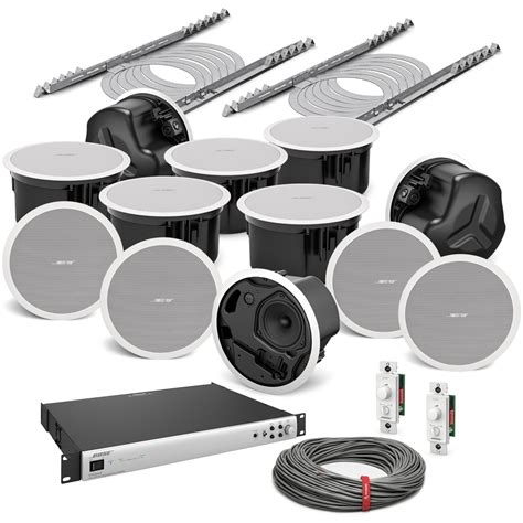 The products cannot be grouped together through a bose app. Bose Retail Store Sound System with 12 FreeSpace FS4CE ...