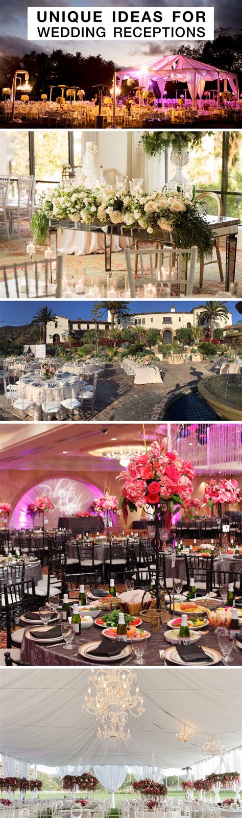 Unique Wedding Reception Ideas