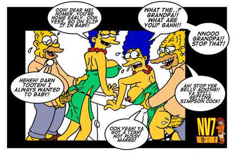 Rule 34 Abraham Simpson Breasts Clothes Color Female Human Insertion