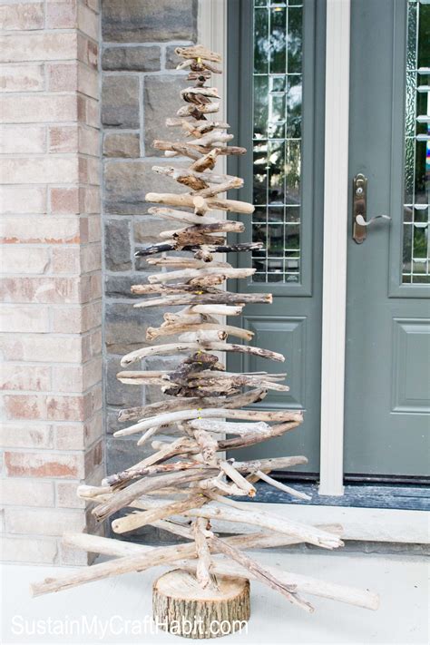 How To Make A Driftwood Christmas Tree Sustain My Craft Habit