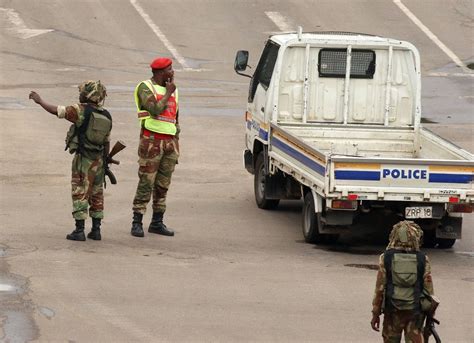 Police Under The Radar As Zimbabwe Military Puts Harare On Lockdown