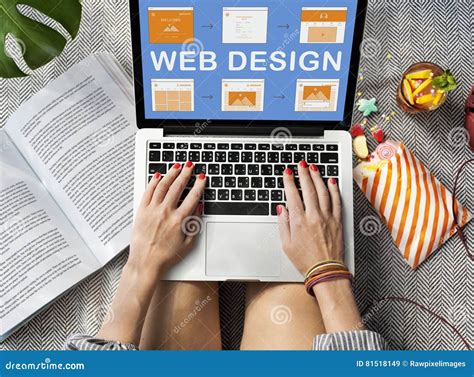 Concetto Di Sviluppo Del Sito Web Della Progettazione Di Web Design