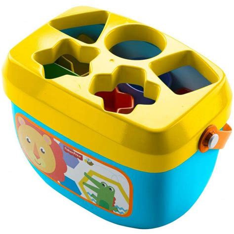 Fisher Price Babys First Sorting Blocks With Storage Bucket
