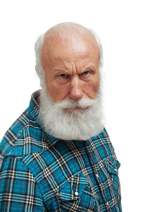 Alter Mann Mit Einem Langen Bart Stockbild Bild Von Mann Menschlich 44441067