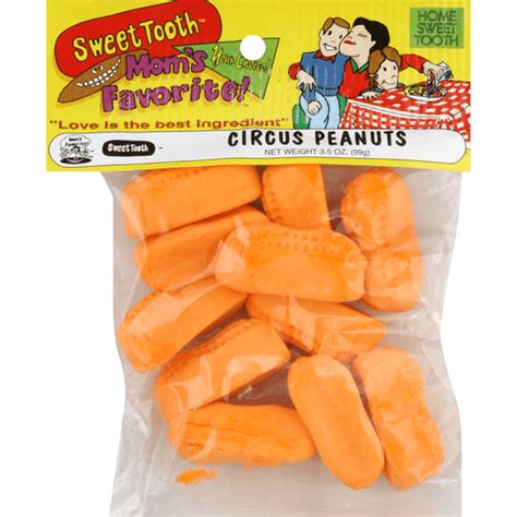 Sweet Tooth Circus Peanuts 35 Oz Candy Pruetts Food