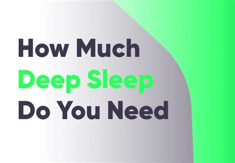 How Much Deep Sleep Do You Need Mewing Coach