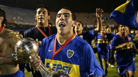 Carlos Tevez Boca Juniors Y La Copa Libertadores As Argentina