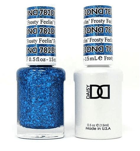 Daisy DND Gel Lacquer Duo Nail Polish In 782 Feelin Frosty For