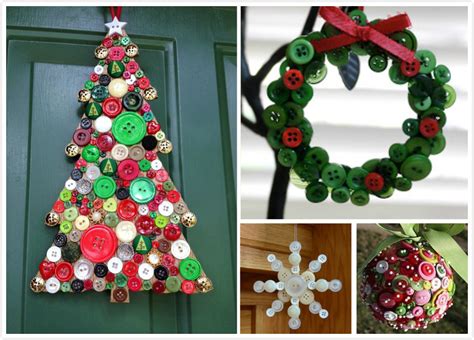 10 Best Diy Christmas Button Craft Ideas