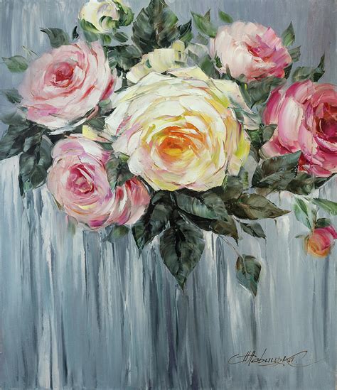 Rose Oil Paintings
