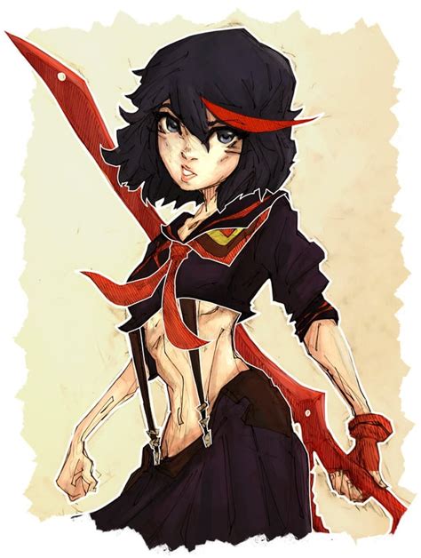 Matoi Ryuko Oc Fanart Killlakill